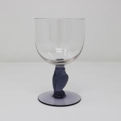 Rene Lalique Glass Rapace Drinking Glass - 2152598