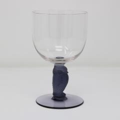 Rene Lalique Glass Rapace Drinking Glass - 2152599