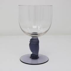 Rene Lalique Glass Rapace Drinking Glass - 2152601