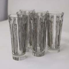 Rene Lalique Glass Shot Glasses Set of 6 Boxed - 4804914