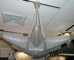 Rene Lalique Noisetier Art Deco Chandelier by Rene Lalique - 1417467