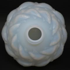 Rene Lalique Opalescent Glass Camaret Vase - 2772854