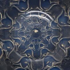 Rene Lalique Opalescent Glass Campanules Plate - 4363476
