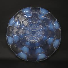 Rene Lalique Opalescent Glass Campanules Plate - 4363483