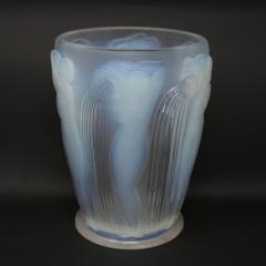 Rene Lalique Opalescent Glass Danaides Vase - 4428549