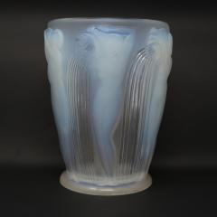 Rene Lalique Opalescent Glass Danaides Vase - 4428550