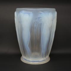 Rene Lalique Opalescent Glass Danaides Vase - 4428551
