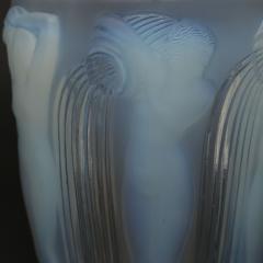 Rene Lalique Opalescent Glass Danaides Vase - 4428553