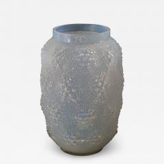 Rene Lalique Opalescent Glass Davos Vase - 2388637