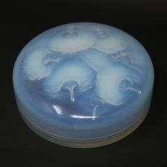 Rene Lalique Opalescent Glass Houppes Box - 3683786