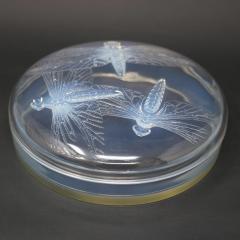 Rene Lalique Opalescent Glass Libellules Box - 4044784