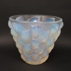 Rene Lalique Opalescent Glass Moissac Vase - 2504242