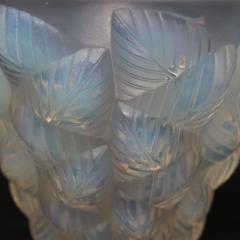Rene Lalique Opalescent Glass Moissac Vase - 2504245