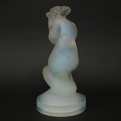 Rene Lalique Opalescent Glass Naiade Statuette - 2541994