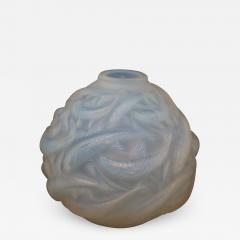 Rene Lalique Opalescent Glass Oleron Vase - 2245359