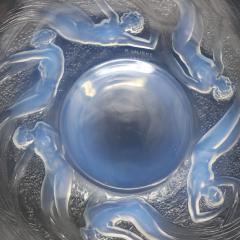 Rene Lalique Opalescent Glass Ondines Plate - 4341360
