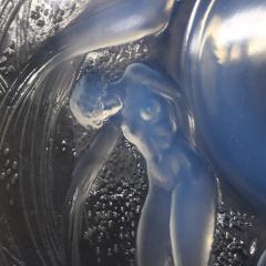 Rene Lalique Opalescent Glass Ondines Plate - 4341365