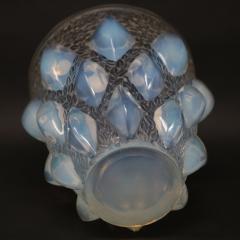 Rene Lalique Opalescent Glass Rampillon Vase - 2408908