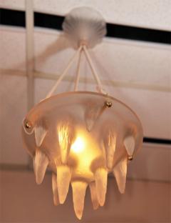 Rene Lalique RENE LALIQUE Chandelier Stalactites  - 1417593