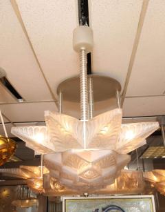 Rene Lalique Rene Lalique Art Deco Chandelier Stockholm I  - 1417890