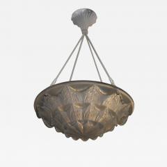 Rene Lalique Rene Lalique Deco Chandelier Gaillon  - 1418538