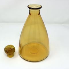 Rene Lalique Yellow Amber Glass Marienthal Decanter - 2855776