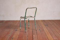 Rene Malaval Rene Malaval Perforated Chairs set of 6 - 4530723