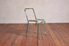 Rene Malaval Rene Malaval Perforated Chairs set of 6 - 4530752