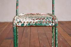 Rene Malaval Rene Malaval Perforated Chairs set of 6 - 4530753