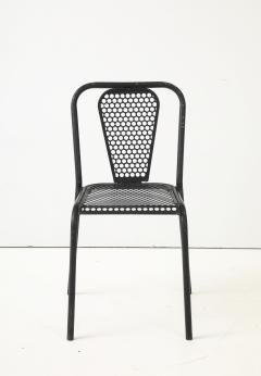 Rene Malaval Set of 6 Rene Malaval Metal Dining Chairs - 4175556