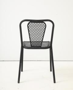 Rene Malaval Set of 6 Rene Malaval Metal Dining Chairs - 4175560