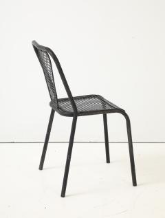 Rene Malaval Set of 6 Rene Malaval Metal Dining Chairs - 4175561