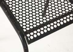 Rene Malaval Set of 6 Rene Malaval Metal Dining Chairs - 4175565