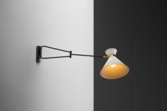 Rene Mathieu Ren Mathieu Diabolo Wall Lamp for Lunel France 1950s - 4242752