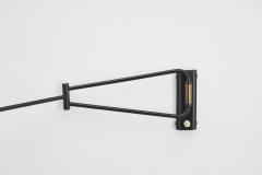 Rene Mathieu Ren Mathieu Diabolo Wall Lamp for Lunel France 1950s - 4242768