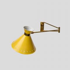 Rene Mathieu Yellow Color Shade Rene Mathieu For Lunel Sconce - 3561124