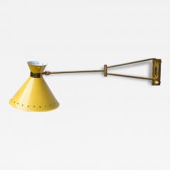 Rene Mathieu Yellow Color Shade Rene Mathieu For Lunel Sconce - 3562687