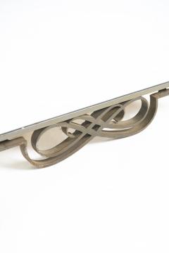 Rene Prou Art Deco Forged Iron Mirror - 4207067