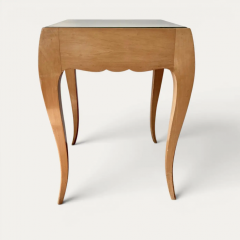 Rene Prou French Art Deco Sycamore End Tables attributed to Ren Prou circa 1940 - 4612724