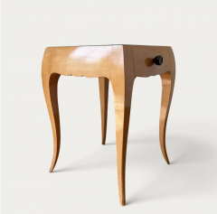 Rene Prou French Art Deco Sycamore End Tables attributed to Ren Prou circa 1940 - 4612725