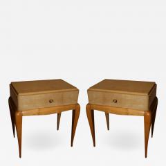 Rene Prou Pair of Art Deco End Tables by RENE PROU - 1476287