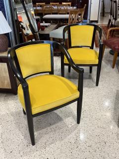 Rene Prou Pair of Art Deco arnchairs - 4315978