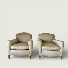 Rene Prou Pair of Rene Prou Armchairs circa 1940 - 4560602