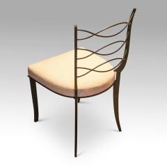 Rene Prou Pair of chairs in iron by R Prou - 1022247