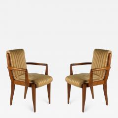 Rene Prou Rene Prou Armchairs in Walnut 2 Pairs - 1561363