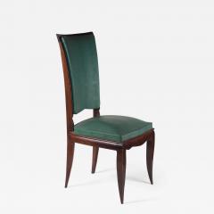 Rene Prou Rene Prou Fine Set of Six Dining Chairs - 1543649