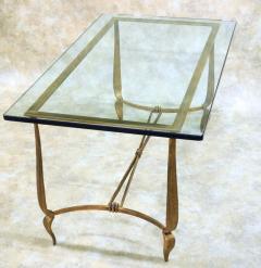 Rene Prou Rene Prou gilt iron coffee table - 3102023