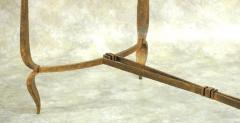 Rene Prou Rene Prou gilt iron coffee table - 3102041