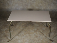 Rene Prou Rene Prou low bronze table - 3091933