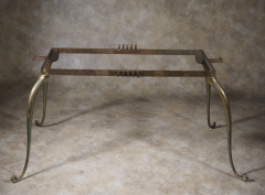 Rene Prou Rene Prou low bronze table - 3091956